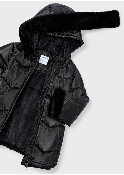 4448-61 Kız Çocuk Siyah Mont modelleri
