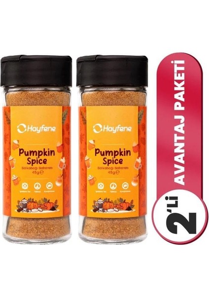 2'li Pumpkin Pie Spice Baharat Seti