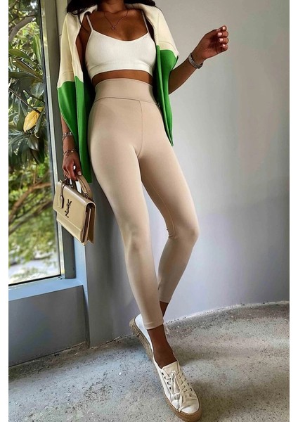 Mdb Kadın Yüksek Bel Içi Şardonlu Fırsat Ürün Toparlayıcı Tayt modelleri