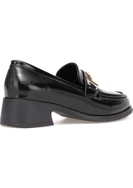 Elit PM161 K1063 Kadın Rugan Klasik Topuklu Ayakkabı Siyah fırsatları