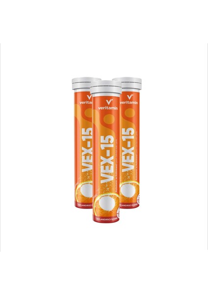 3lü Vex-15 Takviye Edici Gıda Paketi