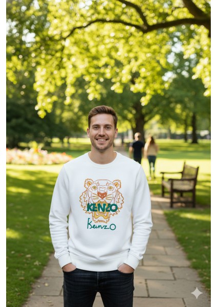 Erkek Sweatshirt Regular Fit Pamuklu Kumaş Iki Iplik OPES26KNZMOD13 fırsatları