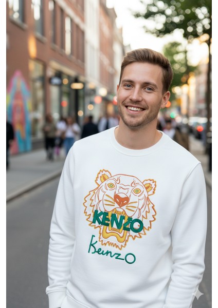 Erkek Sweatshirt Regular Fit Pamuklu Kumaş Iki Iplik OPES26KNZMOD13 indirimleri