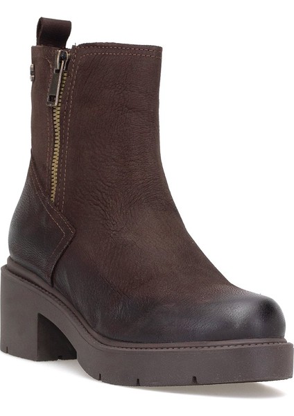 2454601K Kadın Hakiki Deri Klasik Bot Kahverengi fiyatları