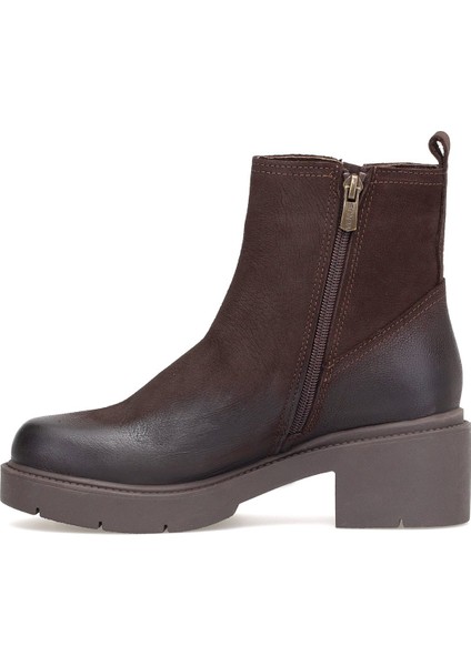 2454601K Kadın Hakiki Deri Klasik Bot Kahverengi modelleri