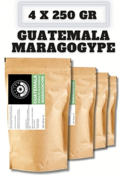 Guatemala Maragogype Kahve 1000 Gr. (4X250GR)
