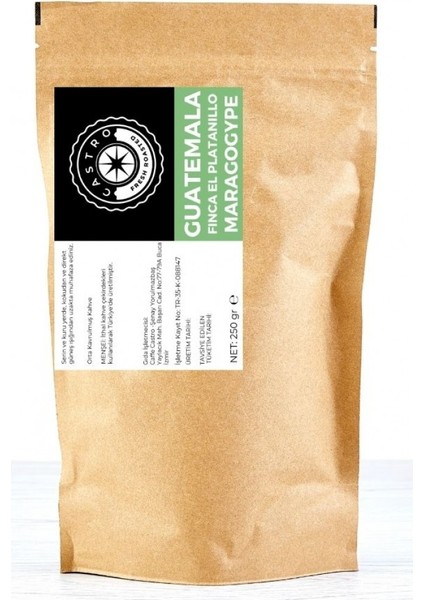 Guatemala Maragogype Kahve 1000 Gr. (4X250GR) fiyatları
