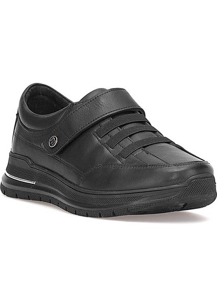 Elit ERLMAR058 Kadın Hakiki Deri Ortopedik Casual Ayakkabı Siyah fiyatları