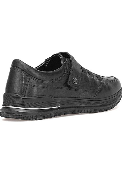 Elit ERLMAR058 Kadın Hakiki Deri Ortopedik Casual Ayakkabı Siyah fırsatları