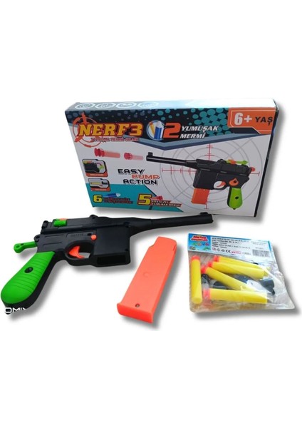 Nerf3 Yumuşak Mermi Silahı