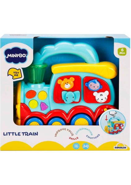 Sesli ve Işıklı Küçük Tren – Müzikli & Işıklı Bebek Oyuncağı, Hayvan Sesli Tren, Eğitim Oyuncağı fırsatları