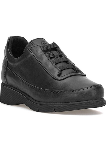 D25KA-3580 Kadın Hakiki Deri Casual Ayakkabı Siyah fiyatları
