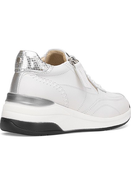 D25KA-7300 Kadın Hakiki Deri Dolgu Topuk Ayakkabı Beyaz fırsatları