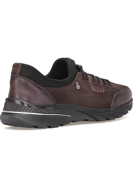 Elit ERLPLV061 Kadın Hakiki Deri Ortopedik Casual Ayakkabı Kahverengi fırsatları