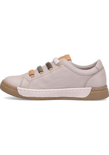 D25KA-240 Kadın Hakiki Deri Casual Ayakkabı Gri modelleri