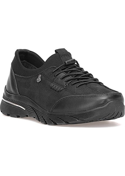 Elit ERLPLV061 Kadın Hakiki Deri Ortopedik Casual Ayakkabı Siyah fiyatları