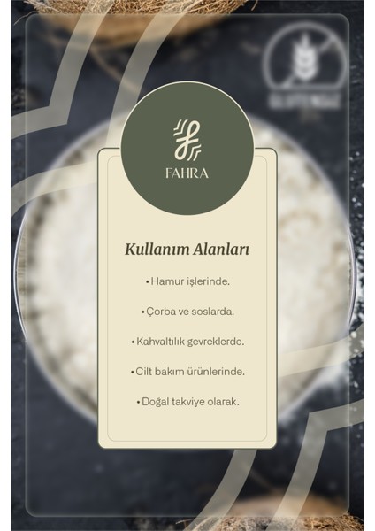 Hindistan Cevizi Unu 1000G – Glutensiz & Düşük Karbonhidratlı Un 1kg fırsatları