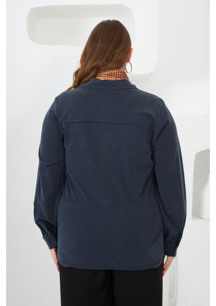 Büyük Beden Gömlek Füme indirimleri