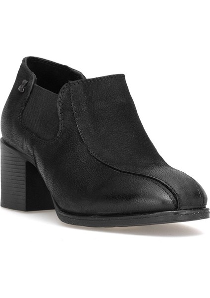 2512708K Kadın Hakiki Deri Klasik Topuklu Ayakkabı Siyah fiyatları
