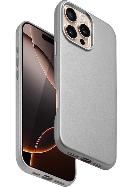 Apple iPhone 16 Pro HBC-242 Dividing Magsafe Kapak - Gri indirimleri