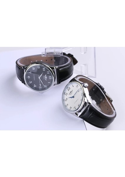 Beyaz Kazanan Saatler Klasik Erkek Otomatik Tarih Otomatik Mekanik Saat Casıo Seıko (Yurt Dışından) fiyatları