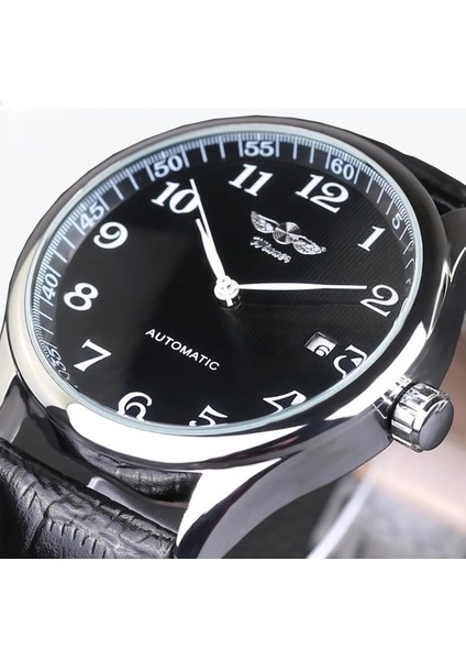 Beyaz Kazanan Saatler Klasik Erkek Otomatik Tarih Otomatik Mekanik Saat Casıo Seıko (Yurt Dışından) fırsatları