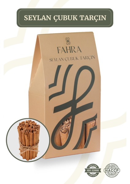 Seylan Çubuk Tarçın 50 G – Doğal Katkısız Baharat