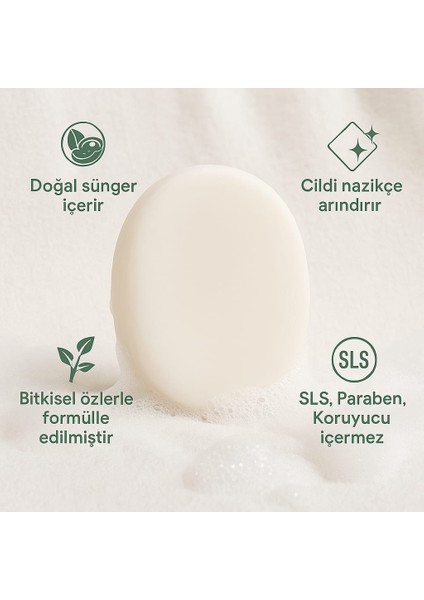 Cilt Beyazlatıcı & Kolajen Doğal Süngerli Sabun Seti – Parlak, Sıkı ve Canlı Cilt