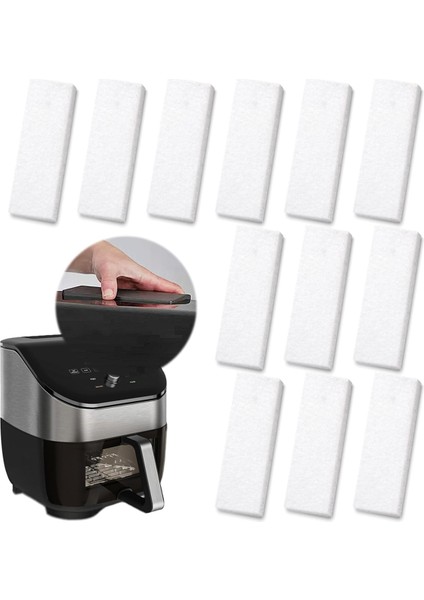 12 Adet Anında Vortex Plus 6 Litrelik Hava Fritözü Filtresi, Filtreleme Sistemiyle Kokuları Gidermede Etkili (Yurt Dışından) fiyatları