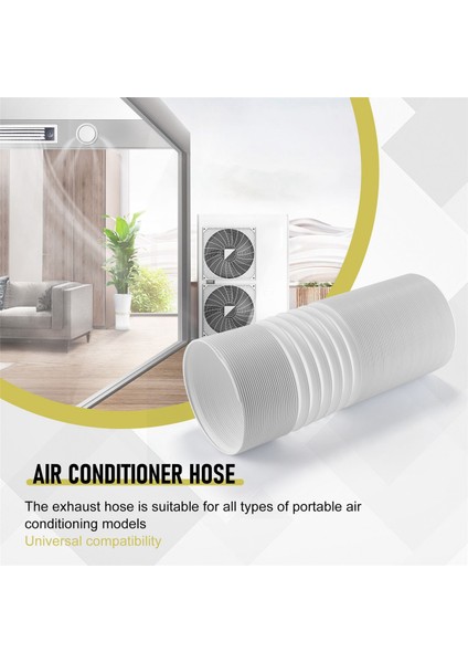 15 cm Çaplı Esnek Klima Egzoz Borusu Kanalı Havalandırma Çıkış Borusu Taşınabilir Klima Çıkış Kliması (Yurt Dışından) indirimleri