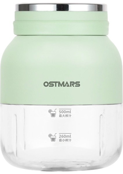 Ostmars Çok Amaçlı Büyük Kapasiteli Meyve Suyu Şişesi, Kapaklı Meyve Suyu Şişeleri, Taşınabilir Kablosuz Elektrikli Buz Kırıcı Kapları (Yurt Dışından)
