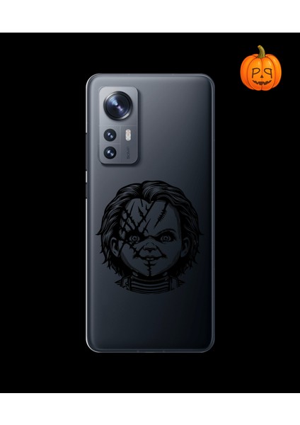 Xiaomi Mi 12 Pro Uyumlu Şeffaf Kılıf Horror 4 Tasarımlı