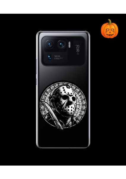 Xiaomi Mi 11 Pro Uyumlu Şeffaf Kılıf Horror 5 Tasarımlı