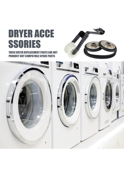 Whirlpool Kenmore WPW10314173 W10314171 4392065 WP4392065 691366 341241 349241T Için Kurutma Makinesi Kayış Silindiri Seti (Yurt Dışından) indirimleri