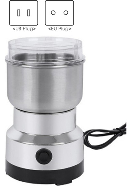 Kahve Öğütücü Elektrikli Taşınabilir Ev Tipi Biber Baklagiller Çekirdek Öğütme Makinesi Paslanmaz Çelik Mutfak Tahıl Doğrayıcı Abd Fişi (Yurt Dışından) indirimleri