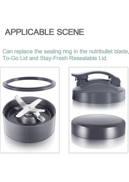 Yedek Parçalar, 6 Parça Conta Değişimi, Nutribullet Pro Blender 900W Için Conta Aksesuarları Yedek Parçaları (Yurt Dışından) modelleri