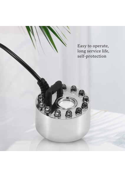 Ultrasonik Sis Makinesi Sisleyici Su Çeşmesi Göleti 12 LED (Yurt Dışından) fırsatları