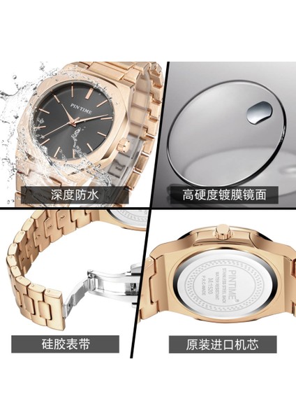 Erkek ve Kadın Çiftler Için Saat Su Geçirmez Çelik Kayışlı Saat Casıo Seıko (Yurt Dışından) fiyatları