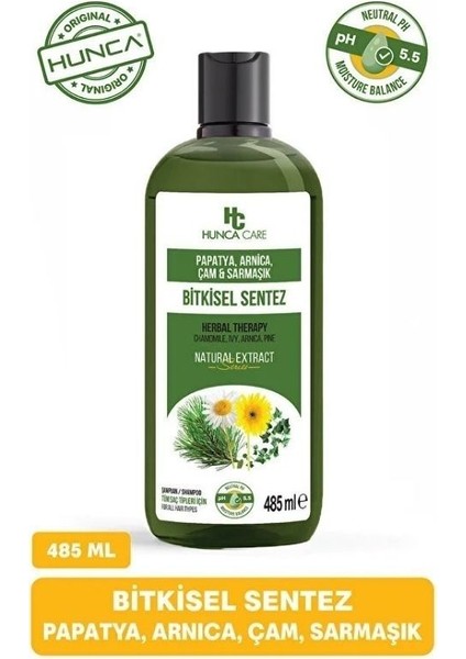 Papatya Arnica Çam ve Sarmaşık Içerikli Bitkisel Şampuan 485 ml