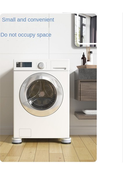 4 Takım Mobilya Yatak Yükselticileri Ağır Hizmet Tipi Yuvarlak Yatak Yükselticileri Ayarlanabilir Yükseklik, Masa Sandalyeler Kanepe Dolap Ayakları Kanepe Için (Yurt Dışından) fırsatları