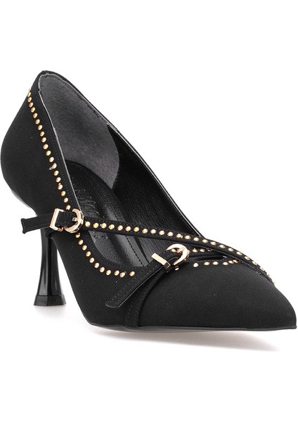 Elit PM492 K1750 Kadın Klasik Topuklu Ayakkabı Siyah fiyatları