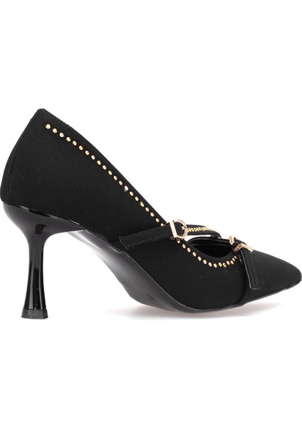 Elit PM492 K1750 Kadın Klasik Topuklu Ayakkabı Siyah fırsatları