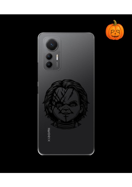 Xiaomi Mi 12 Uyumlu Şeffaf Kılıf Horror 4 Tasarımlı