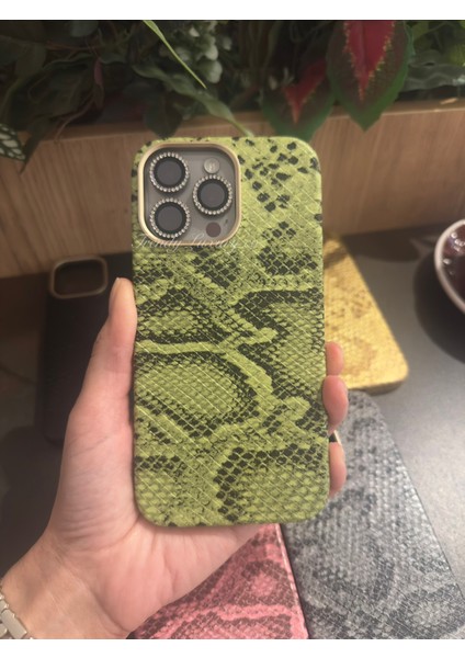 iphone (13/14) Uyumlu Yılan Desenli Deri Magsafe Kılıf fiyatları
