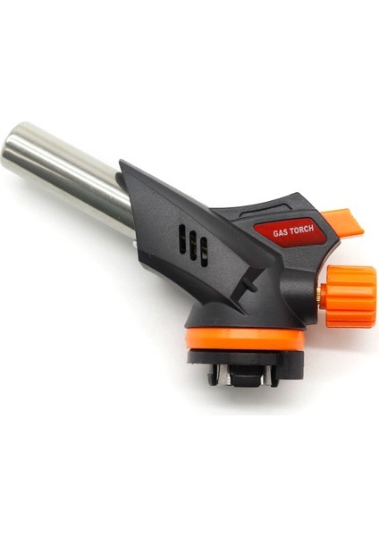 Pürmüz Mutfak Alev Tabancası – 1300°C Ayarlanabilir Alevli Gaz Torch, Otomatik Ateşleme, Karamelize Etme, Flambe, Bbq, Kamp ve Mutfak Kullanımı Için Profesyonel Brülör | HS-509C