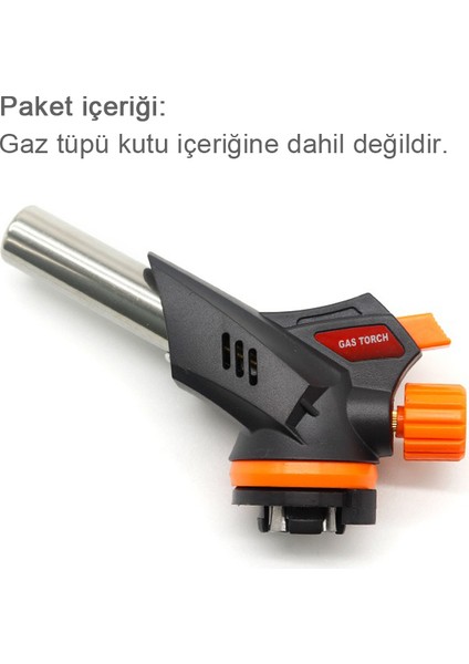 Pürmüz Mutfak Alev Tabancası – 1300°C Ayarlanabilir Alevli Gaz Torch, Otomatik Ateşleme, Karamelize Etme, Flambe, Bbq, Kamp ve Mutfak Kullanımı Için Profesyonel Brülör | HS-509C fiyatları