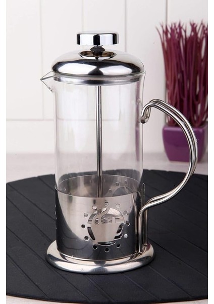 Modern Tasarım Çelik French Press – Bitki Çayı, Çay ve Kahve Için - 350 ml fiyatları