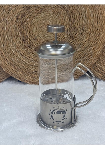 Modern Tasarım Çelik French Press – Bitki Çayı, Çay ve Kahve Için - 350 ml fırsatları
