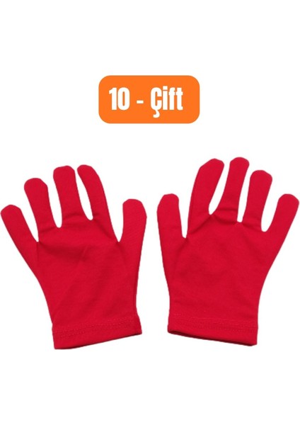 Unisex 10 Çift Çocuk Bando & Pandomim & Tören & Gösteri & Merasim Eldiveni & 23 Nisan & 19 Mayıs fiyatları