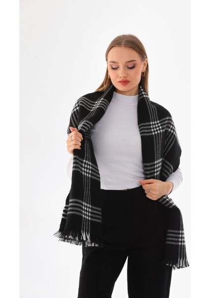 Kadın Yumuşak Dokulu Ekose Atkı fırsatları